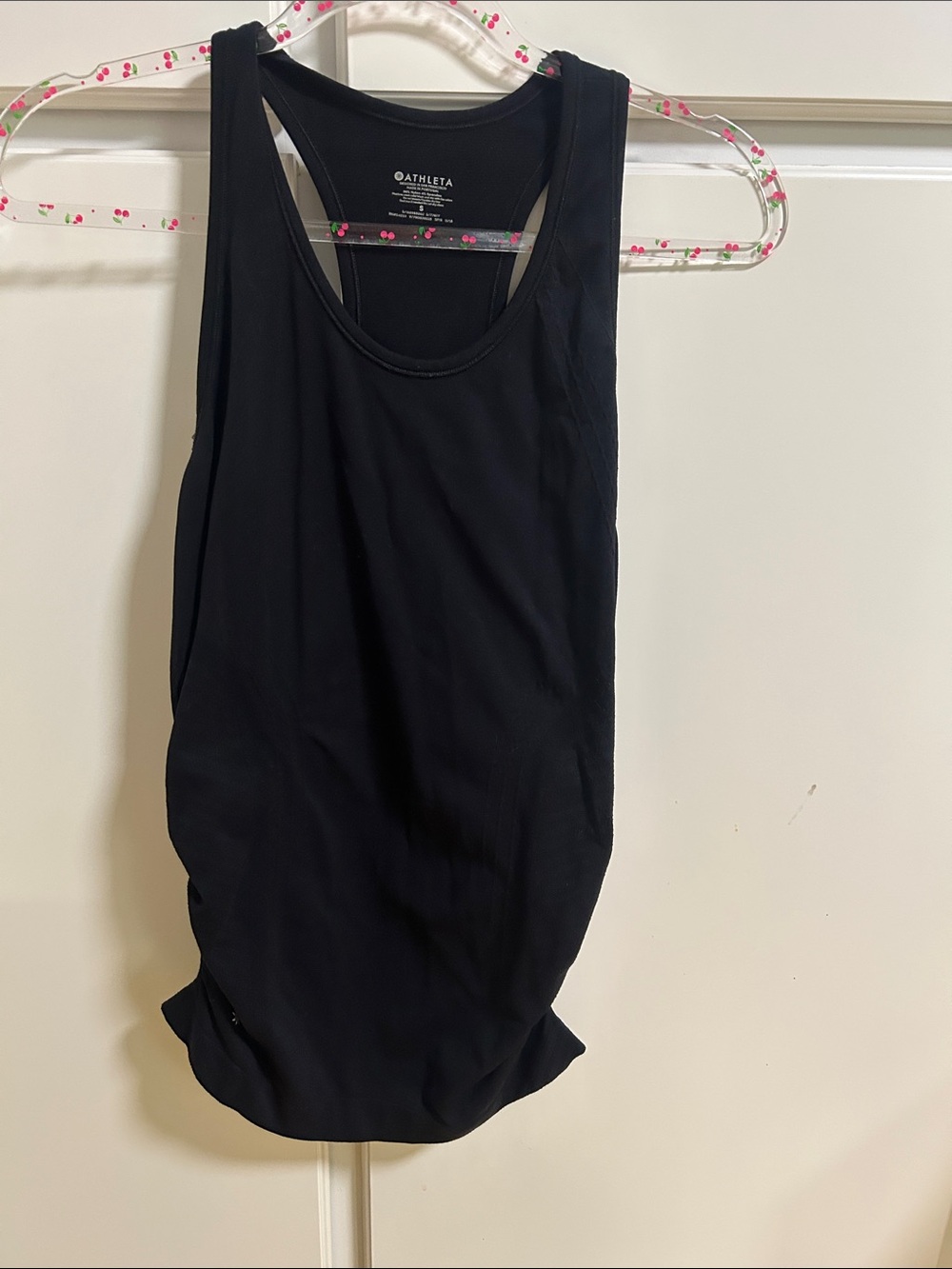 Athleta Black Racerback Performance Tank Small
